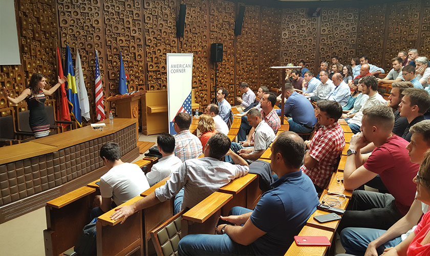 Leading cybersecurity and innovation dialogs in Serbia and Kosovo for the U.S. Department of State