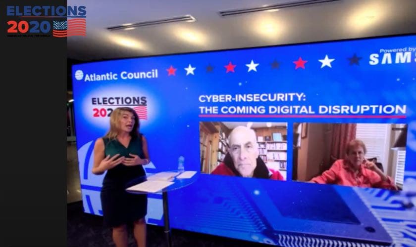 Hosting for the Atlantic Council: Cyber-Insecurity: The Coming Digital Disruption with Sec. Chertoff and Dr. Lute